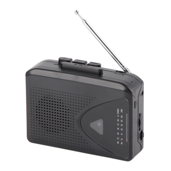 Kannettava kasettisoitin Klassinen tyyli Monitoiminen Tukee AM FM -radiota Stereo Kompakti nauhasoitin
