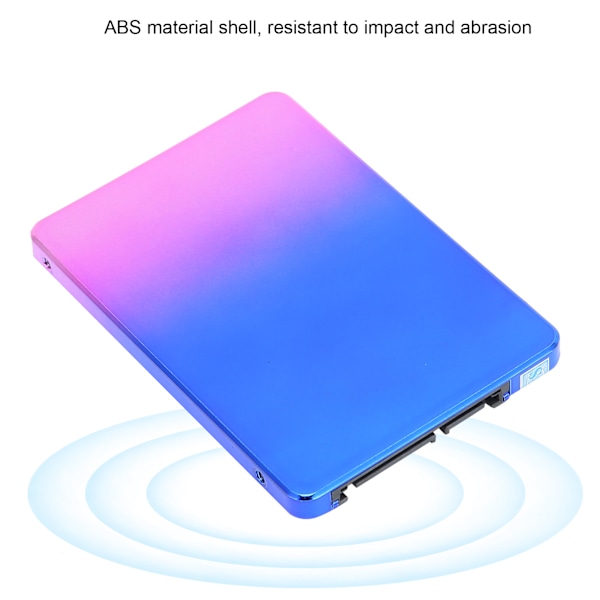 2,5-tums SATA SSD Höghastighetsöverföring Solid State Drive Bärbar Dator Lagringsenhet 480GB