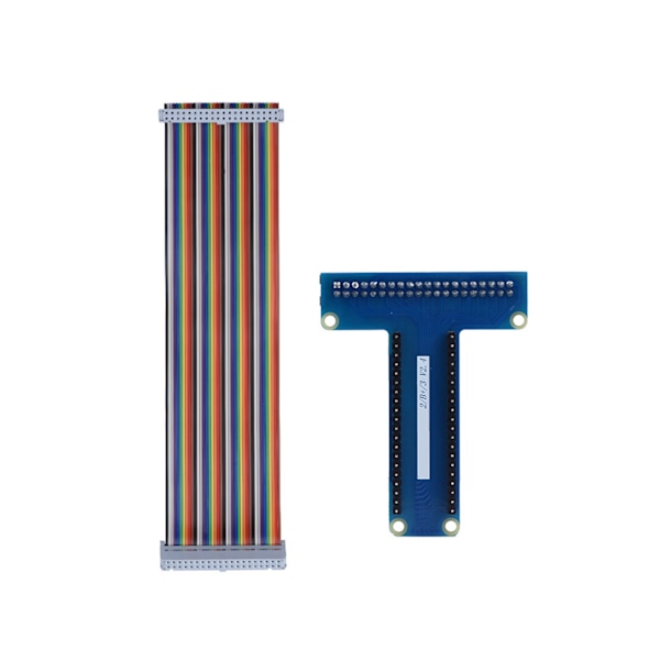 T-tyyppinen GPIO-laajennuskortti 40-nastainen nauhakaapeli Raspberry Pi 1B+/ 2B/ 3B