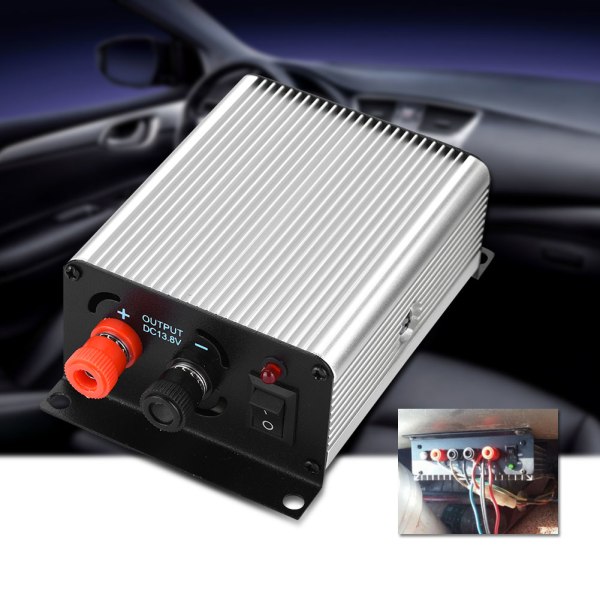 Mini strømbryter strømforsyning 24V til 13.8V transformator for toveis radio