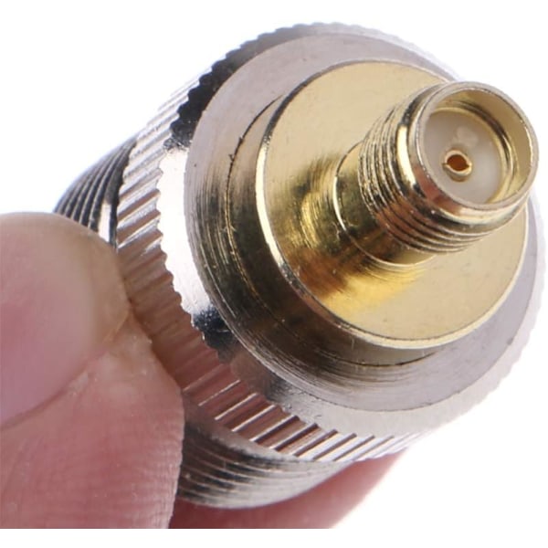 SMA till PL259 Adapter Kit, Förlustfri Signalöverföring Ren Koppar Innerledare För Sömlös Anslutning Och Hållbarhet, Antennkonverteringskit