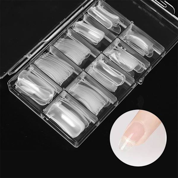 Ballerina negletips   kisteformede negler   helt