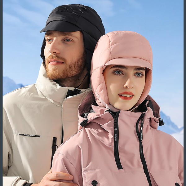 Winter Warm Ski Hat, Winter Warm Waterproof Ear Flap Down Hat