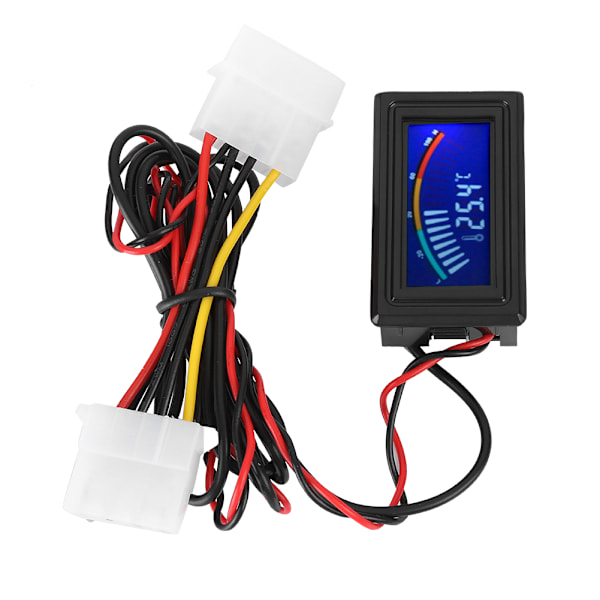 LCD-skärm Digital Vattenkylning Termometer Pekskärmstemperaturindikator 5V-24V