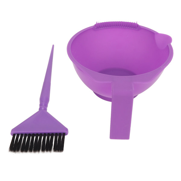 2 st hårfärgningsborste skål DIY färg hår färgning styling verktyg kit set för hem salong