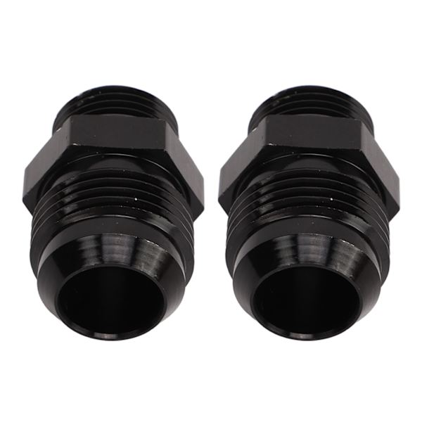 2 stk. AN10 til AN12 hanadapter AN920 12 10 brændstofpumpeskinneadapter brændstofpumpeskinneslange endebeslag med O-ring