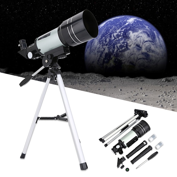 Professional Monocular Space Astronomical Telescope with Portable Tripod for Children