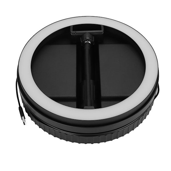 5V 160 LED Highlight Light Beads Aluminiumlegering ABS Live Broadcast Fyld I Lys Justerbar Beslag