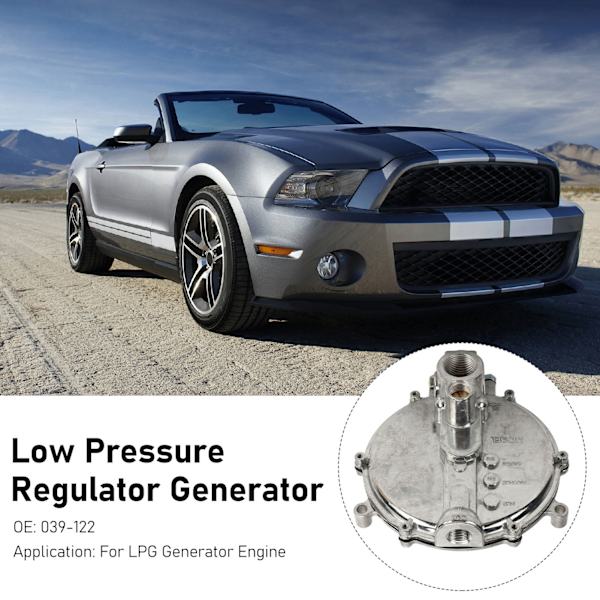 Lavtryksregulator Generator Stabil Ydeevne 039‑122 Propan Naturgas Regulator til LPG Generator Motor