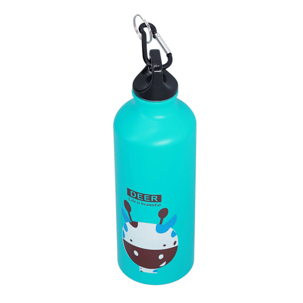 Kids Water Bottle Cute Cartoon 500ml Aluminum Insulated Water Bottle Sport Water Jug