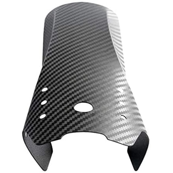 Mountainbike Stänkskärm, Ultralätt Design med Kolfibermönster, Snabbfäste för Mud- och Vattenskydd för Allväderscykling (2-delar)