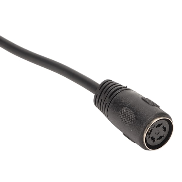 4-polet DIN-kontaktkabel 3 meter / 9,8 fot 4-polet DIN hann til hunn kontaktkabeladapter for bil-AV-utstyr skjønnhetsutstyr