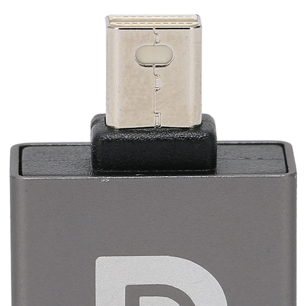 Mini DP Uros - DP Naaras Adapteri 8K 60Hz 7680x4320 Kannettavalle Tietokoneelle, PC:lle, TV:lle, Pelikonsolille ja Näytölle