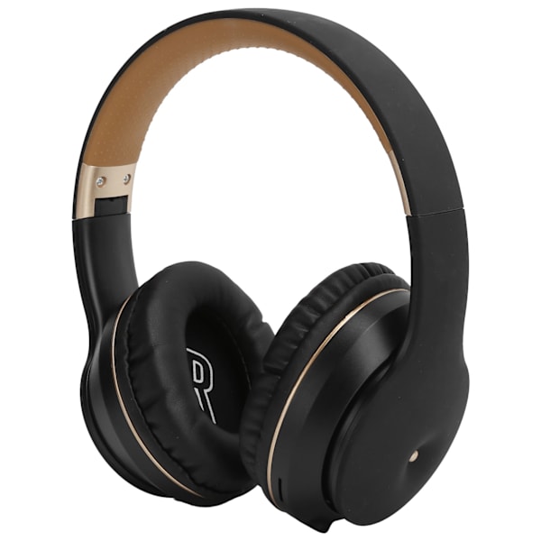 Foldbar trådløs Bluetooth 5.0 Gaming Headset ABS Over‑Ear Computer Hovedtelefoner Stereo