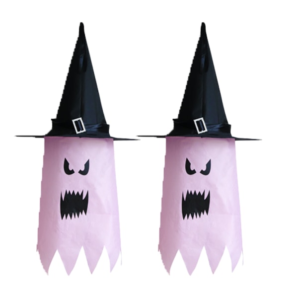 Häxhatt Halloween kostym Wicked Witch Accessoar，lysande