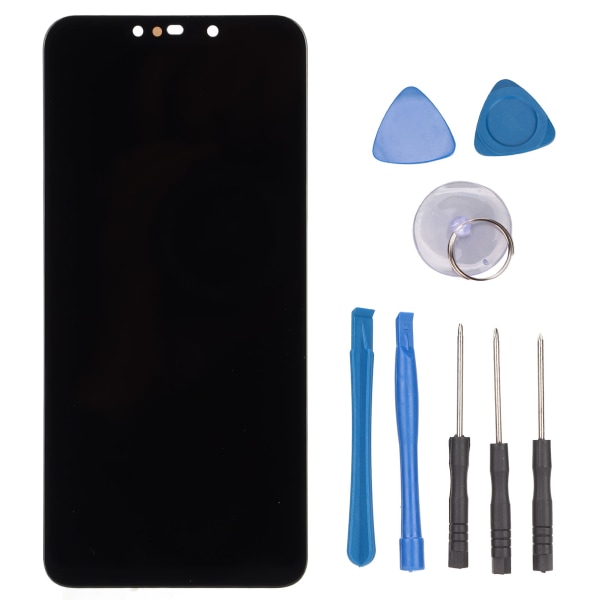 LCD-skjerm Digitizer Monteringsett for Huawei Nova 3i P Smart Plus INELX1 L21 LX2 Mobiltelefon