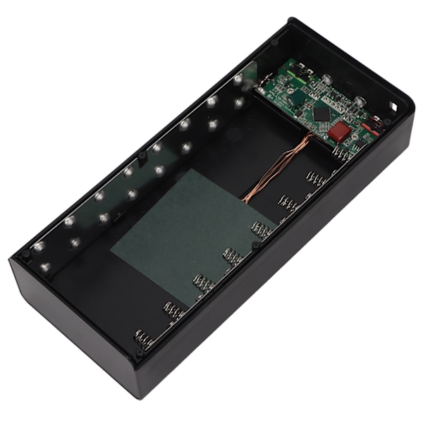 L16 QC 22,5W+15W Trådløs Opladning Batteri Etui 16x18650 Batteriboks DIY Powerbank til Mobiltelefoner