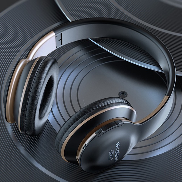 Uppslukande trådlösa gaminghörlurar med surroundljud, komfort och hållbarhet Over-Ear Bluetooth 5.3 headset med 40 timmars lång speltid för mobil