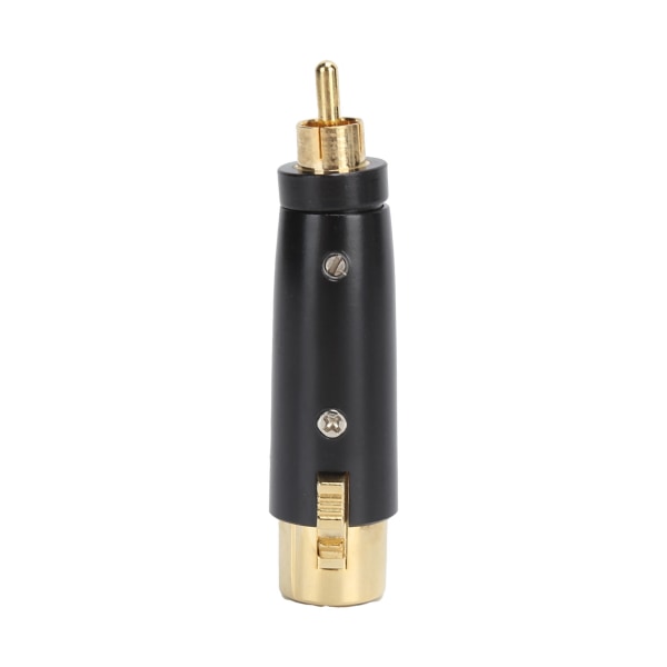 LZ1171G RCA-hane till XLR-hona adapter guldpläterad ljudkontakt för mixermikrofon