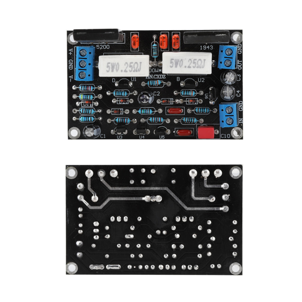 2SC5200+2SA1943 Förstärkarkort 100W Amp Högtalarkrets Skyddskort