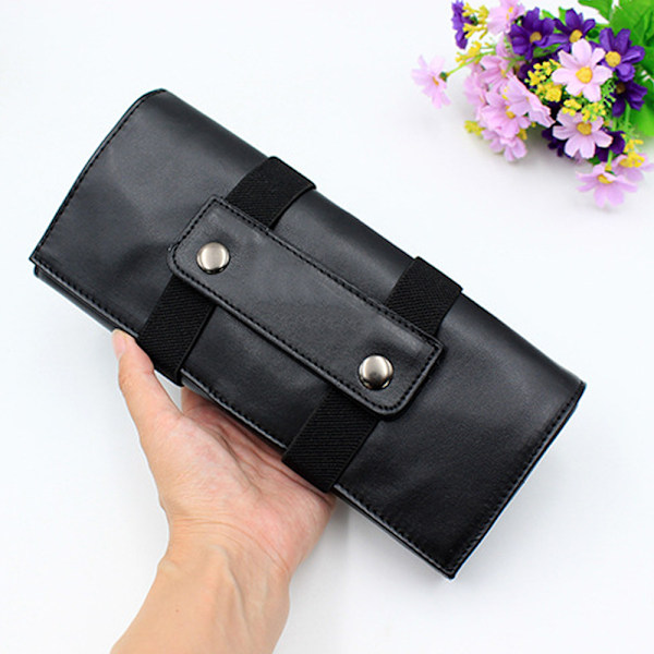 Hårstylist saks holder pung etui for frisører, salong verktøy hylster veske, rull opp arrangør