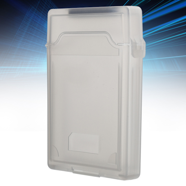 2,5-tums hårddiskförvaringslåda ABS-material HDd SSD dammtät och antistatiskt skyddsfodral (grå)
