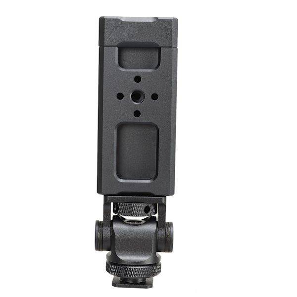 Aluminium Telefon Tripod Montering Koldskostøtte Vertikal Horisontal Universal Smartphone Klemme med 1/4in Skruehuller