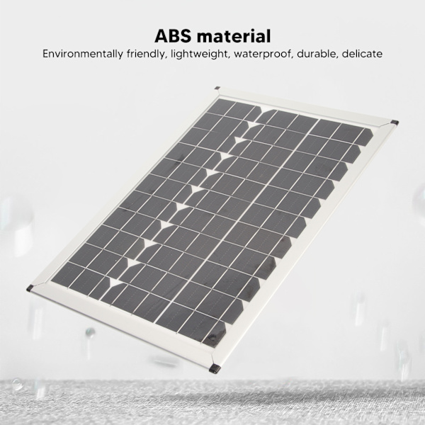 100W aurinkopaneelipaketti Nopea lataus 12V Kaksi USB-aurinkopaneeli Auton akkulaturi Moottoripyörälle Veneelle Merelle RV