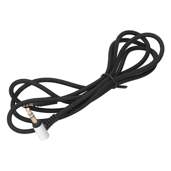 1,2 m hodetelefon lydkabel svart flettet ledning erstatning for Sennheiser Momentum hodesett