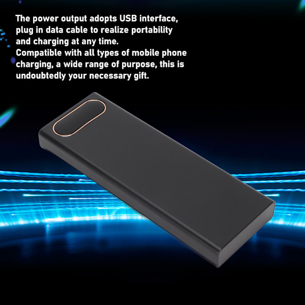 L10 18650 Svetsfri Batterilagringsbox LCD Digital Display Bärbar DIY Powerbank