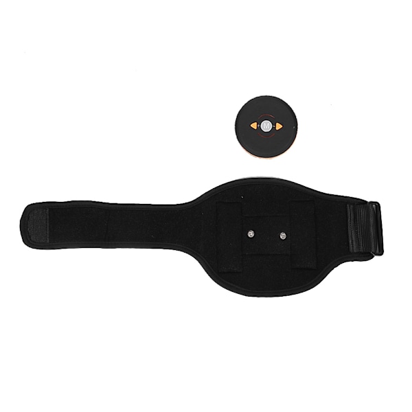 Husholdningsmuskeltræner EMS Arm Kalvemuskelmassager Stimulator Fitnessbælte (Orange Host)