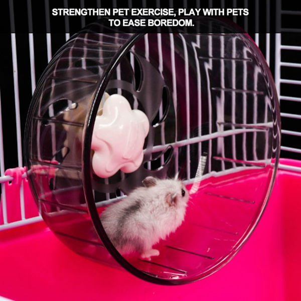 13cm Ihana Hamsterin Juoksupyörä Harjoituspyörä Muovinen Pieni Lemmikkieläinten Lelu Rotan Juoksulelu