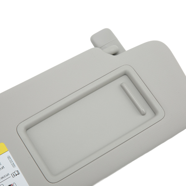 Höger solskydd för bil, inner solskydd, 5GG010029, grå ABS-plast, tygersättning för MK7 2014‑2017