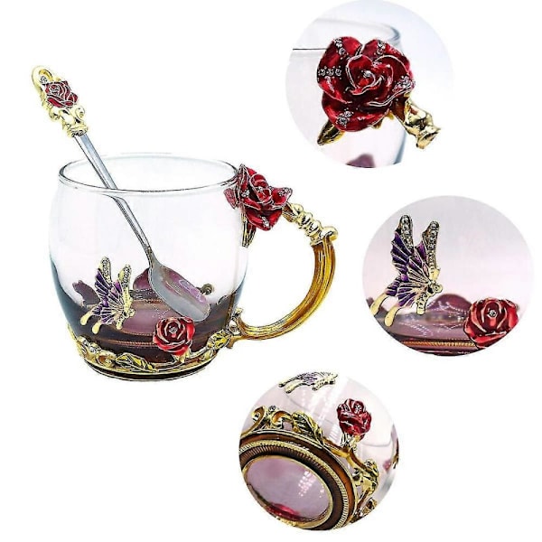 GETIT Tekopp Kaffemugg Koppar, Glas Kaffekoppar