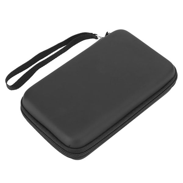 2 st Bärbar Förvaringsväska Bärväska EVA Skyddande Hårdväska för NDSILL/Nintendo 3DSXL Svart