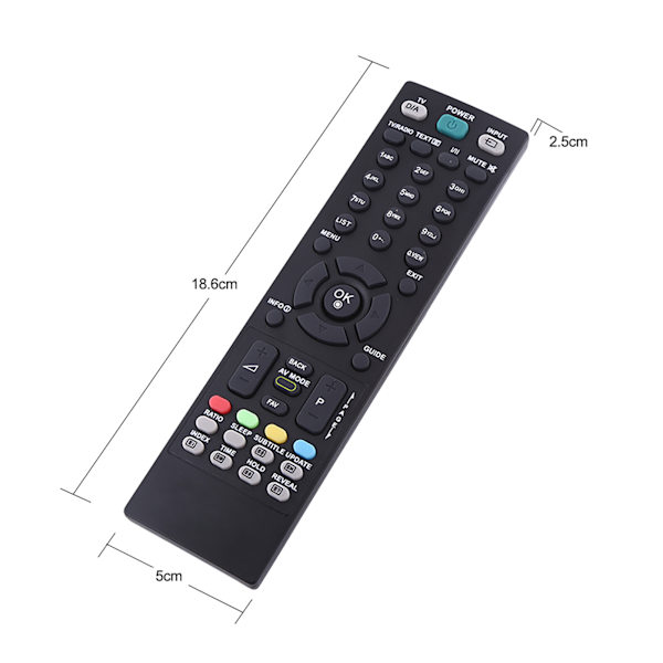 Universal fjernbetjening controller erstatning for LG AKB73655802, AKB33871407