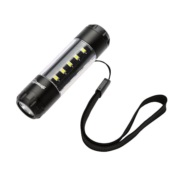 Skywolfeye Bärbar XPE + 20 SMD Ficklampa Liten Vattentät 3 Huvud