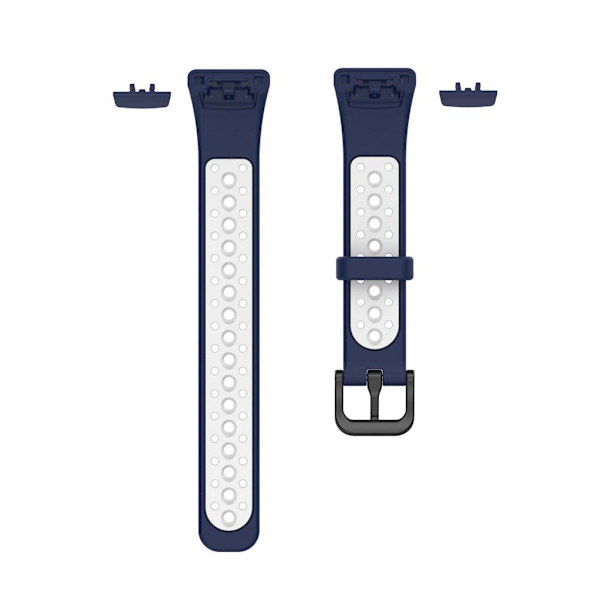 Kompatibel med Huawei Band 6  Honor Band 6 TPU Vanntett Klokke Rem Stropp Dobbel Farge Erstatnings Rem