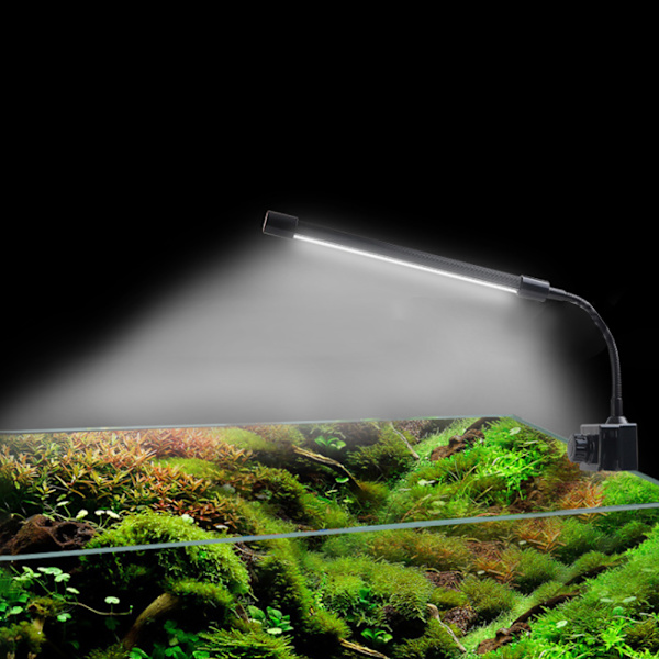 7W LED Akvarielys Akvarium Vandplanter Dæmpbar Gro L