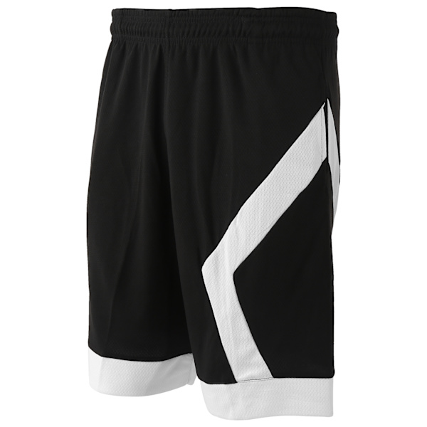 Man Sommar Sport Shorts Snabbtorkande Träningsshorts för Basket/Löpbana Svart