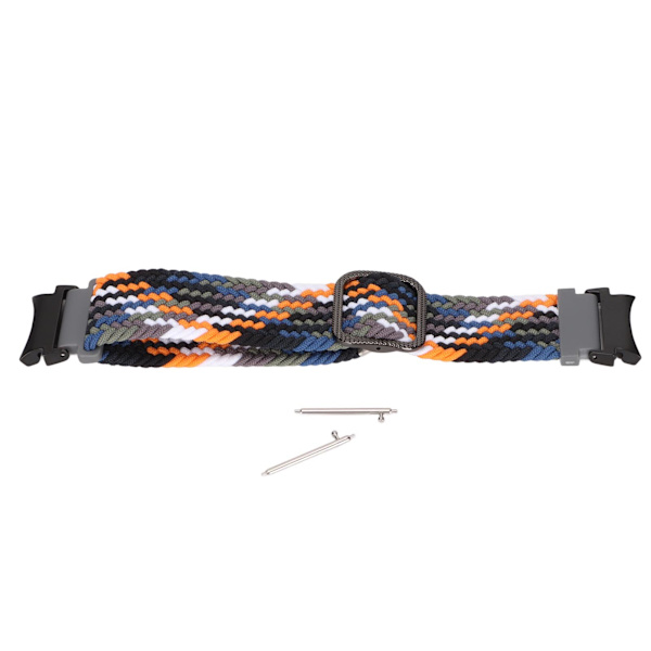Elastiskt nylonflätad justerbart armband för Galaxy Watch 4