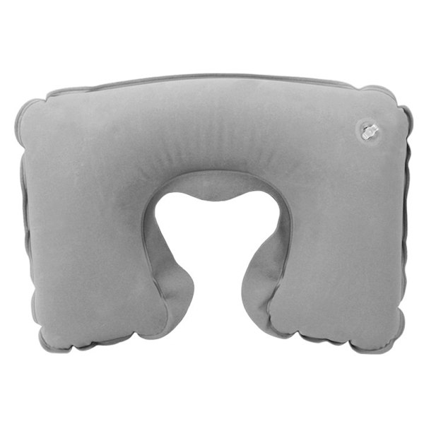 Resetillbehör med ergonomisk design, uppblåsbar nackkudde för långa flygresor, undvik nacksmärta, mjukt och ventilerande material, kompakt och portabel