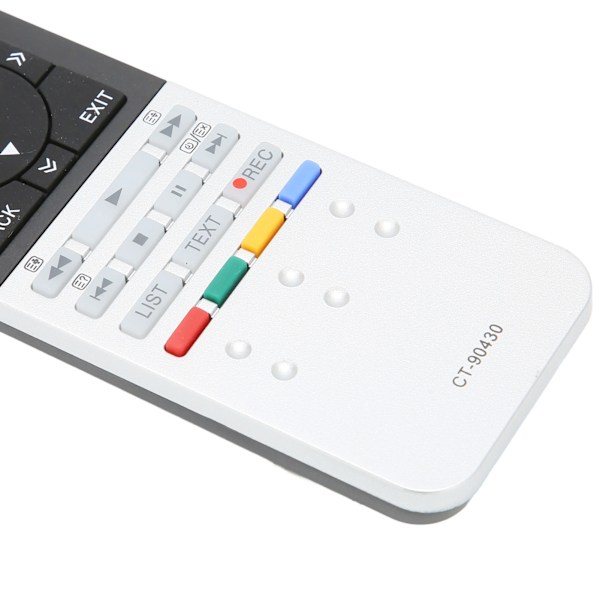 Fjernbetjening erstatning kompatibel med Toshiba CT 90430 CT 90429 CT 90427 CT 90428 CT 90444 4K og andre UHD TV'er