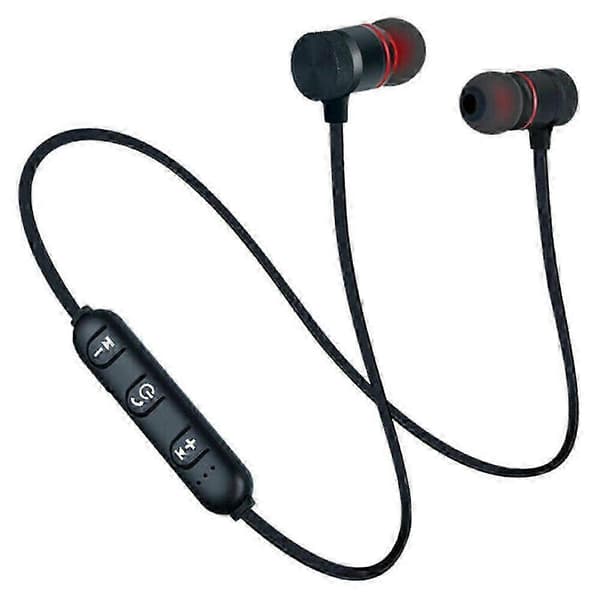 Bluetooth In-Ear Hodetelefon med Mikrofon Magnetisk