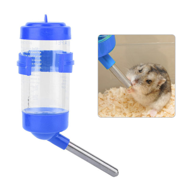 Droppfri Hamster Vattenflaska Liten Storlek Husdjur Vattenmatare för Han