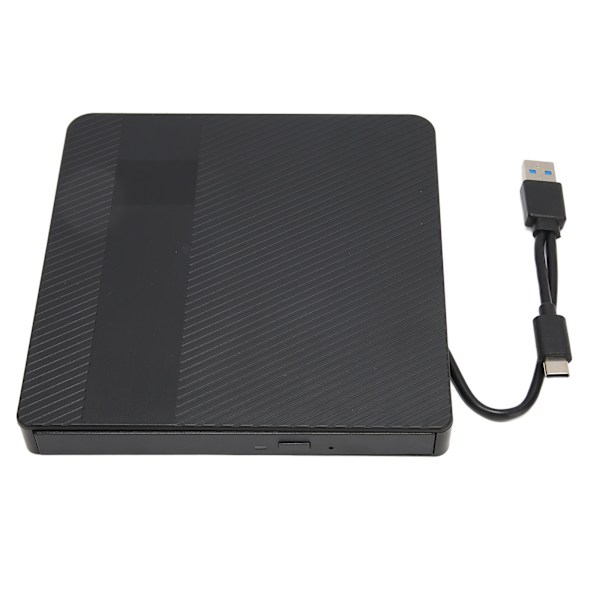 Extern DVD-enhet USB3.0 Typ C Universell CD DVD RW-brännare för Linux för Windows för OS X för stationär PC