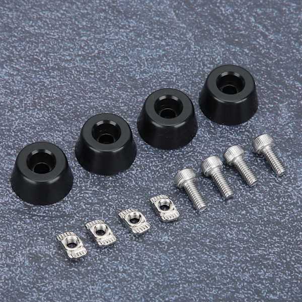 3D-skrivardelar Högkvalitativa vibrationsdämpande gummifötter för Prusa i3 MK3 MK3S