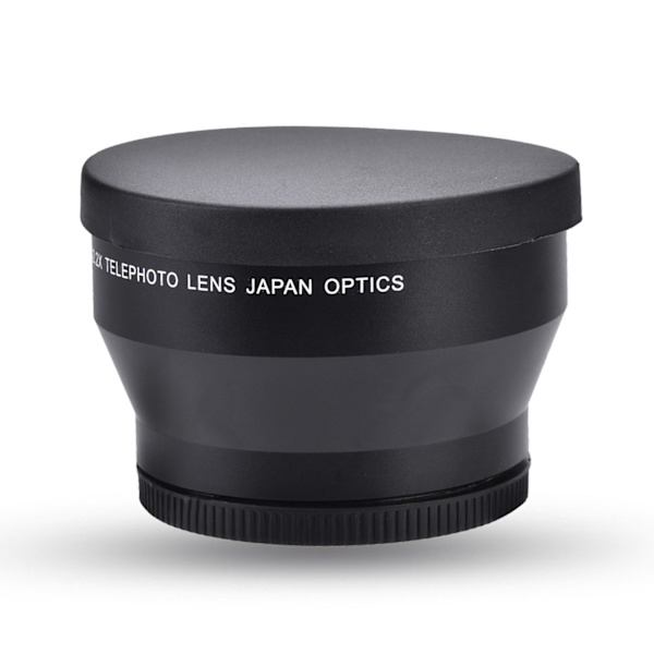 Teleobjektivtillsats för förbättrad kreativitet, flerskiktsbelagd optik med bred kompatibilitet, lättviktsdesign för 67 mm objektivfattning (67 mm)