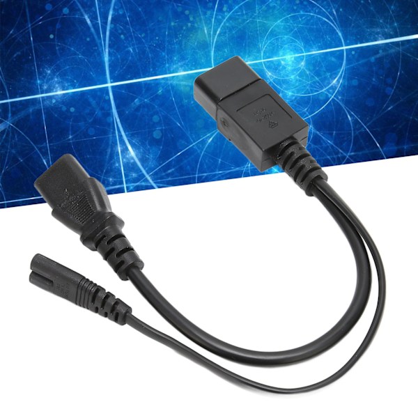 IEC320 C14 - C13 C7 -virtajohto, vedenpitävä IEC320 -virtajohto projektoreille 100-250 V 32 cm