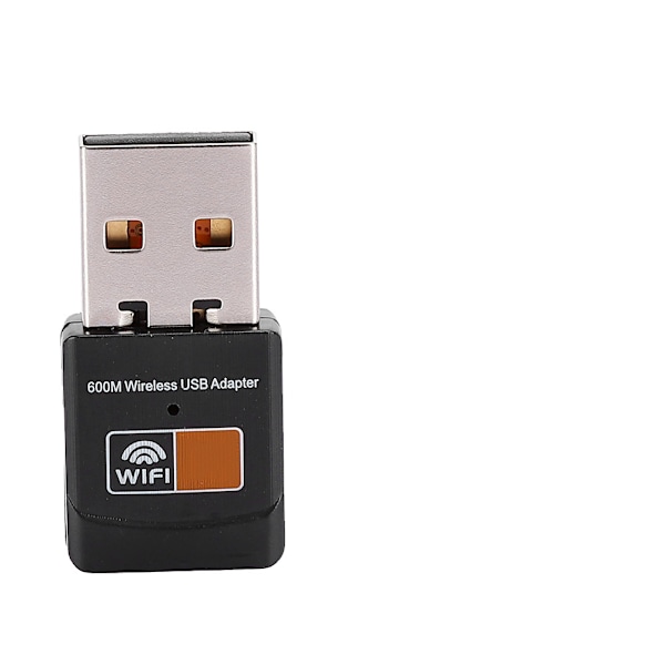 USB WiFi-adapter 2.4G-5G 600 Mbps Dual Band Mini Trådløs Datamaskin Nettverkskort Mottaker